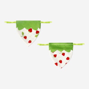 Strawberry shaped gift bags - 2 pcs - Image 2
