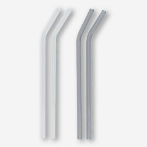Glass straws - 4 pcs - Image 1