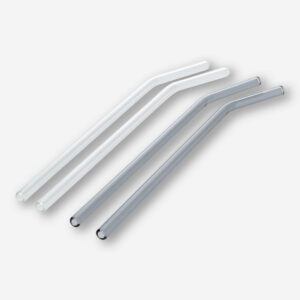 Glass straws - 4 pcs - Image 2