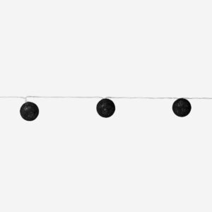 Black Ball String Lights - 435 cm - Image 1