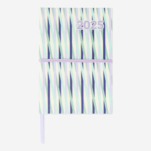 Striped Daily Diary A5 - Spanish - Image 1