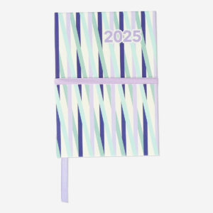 Striped Daily Diary A6 - English - Image 1