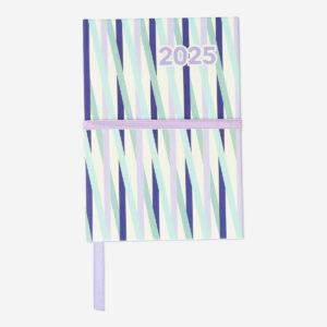 Striped Daily Diary A6 - Spanish - Image 1