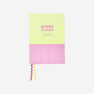 Study planner 18 months - English