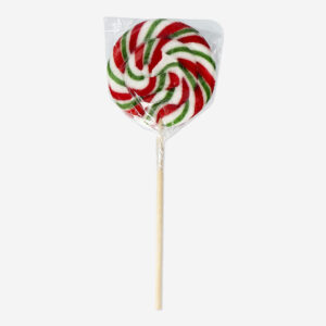 Swirly lollipop with strawberry flavour - Image 1