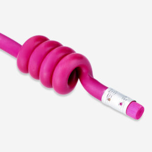 Swirly Pink Pencil - Image 3
