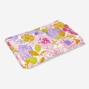 Tablecloth with large flower print - 140 x 220 cm - Image 2