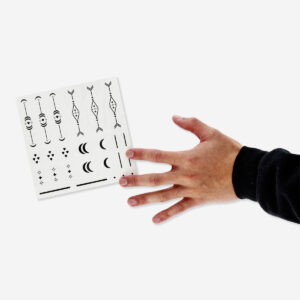 Temporary tattoo set - 57 pieces - Image 3