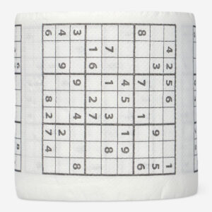 Suduko game toilet paper roll - Image 1