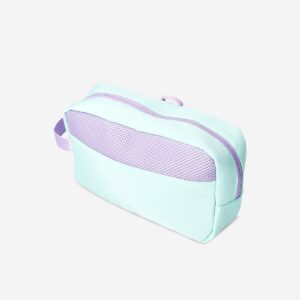 Toiletry bag with a hook and handle