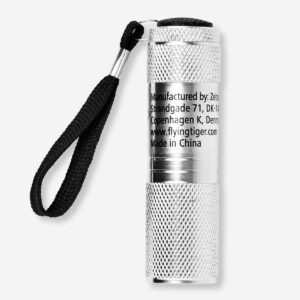 Mini silver torch