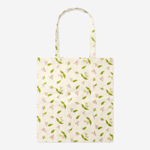 Tote bag with cherry blossoms - Image 2