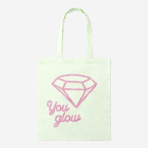 Tote Bag with Diamond - Image 1