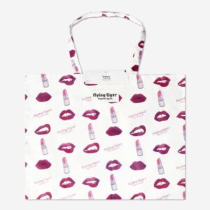 Tote Bag with Lips - Image 1