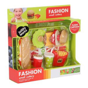 Jollity Toy Fastfood Set to Play - Jollylife