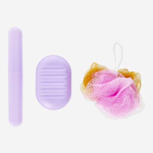 Travel cases with loofah - Image 2