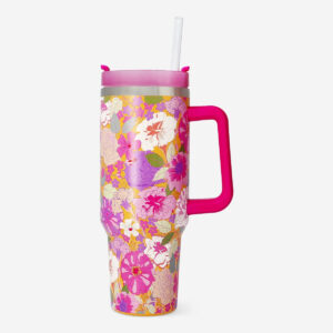 Tumbler with floral print - 1.2 L - Image 2