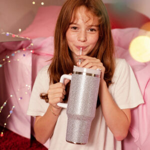 Tumbler with sparkling stones - 1200 ml - Image 3