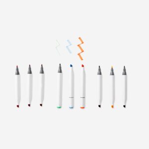Coloured Twin Markers - 12 pcs - Image 2