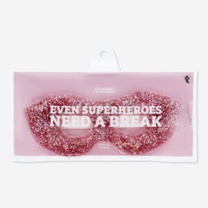 Twinkling pink gel eye mask - Image 1