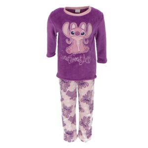 Lilo & Stitch Pyjama Coral Fleece - Angel - Image 1