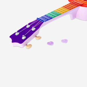 Rainbow ukulele - Image 3