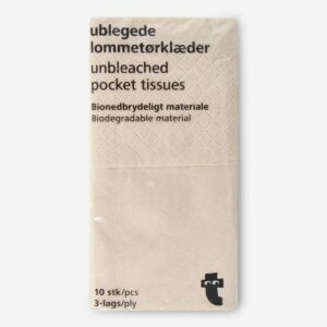 Unbleached tissues - 10 pcs - Image 3