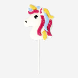 Unicorn marshmallow on a stick - Vanilla flavour - Image 2