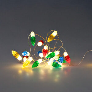 Usb string lights with multi-coloured bulbs - 440 cm - Image 2