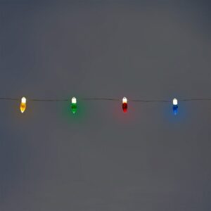 Usb string lights with multi-coloured bulbs - 440 cm - Image 3