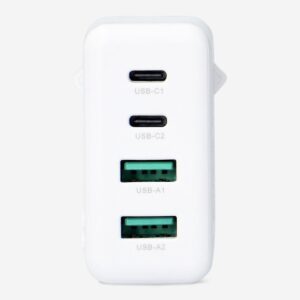 Wall adapter with four ports. USB-C and USB 3.0 - Image 2