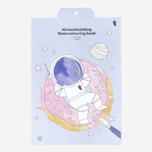 Watercolouring book - Space themed - Image 1