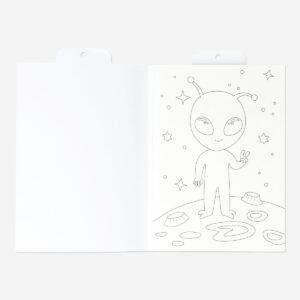 Watercolouring book - Space themed - Image 2