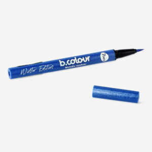 Waterproof metallic eyeliner by 7DAYS B.COLOUR - 01 Snowman - Image 2
