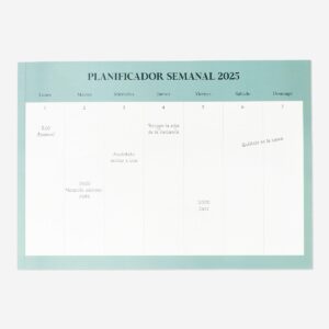 Weekly Planner - Spanish