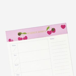 Weekly planner with cherries - Image 3