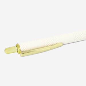 White and Gold Ballpoint Pen - Image 3