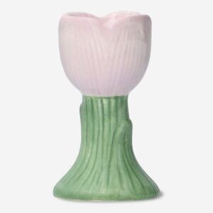 Pink tulip candle holder - Image 2