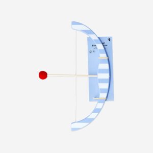 Wooden bow and arrow - Image 1