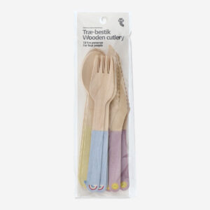 Wooden cutlery. For 4 people - Image 3