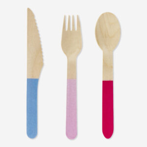 Wooden cutlery. For 4 people - Image 2