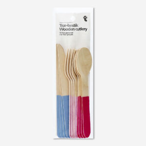 Wooden cutlery. For 4 people - Image 3