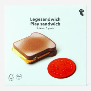 Wooden play sandwich - 5 pcs
