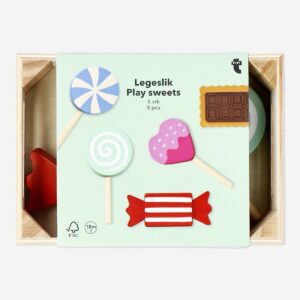 Wooden play sweets - 5 pcs