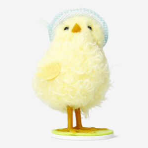 Yellow Easter chick with hat - Small