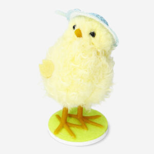 Yellow Easter chick with hat - Small - Image 3