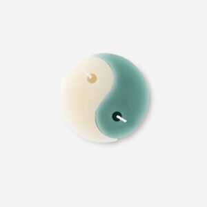 Yin and yang candle set - 2 pcs - Image 3
