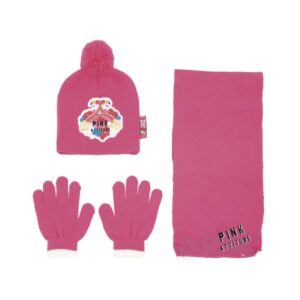 Hat, Scarfs and Gloves - Flamingo - Image 1