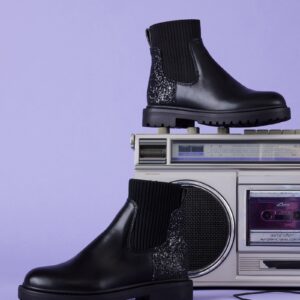 Kids' Lilyana Black Glitter - Image 6