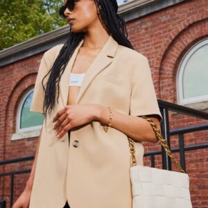 Tiara Blazer Khaki - Image 7